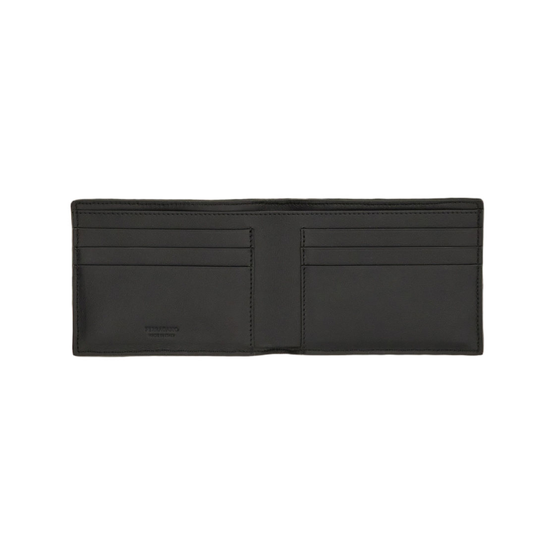 페라가모 우븐 월렛 테스타 디 모로 블랙(Ferragamo Woven Wallet Testa Di Moro Black) - 2