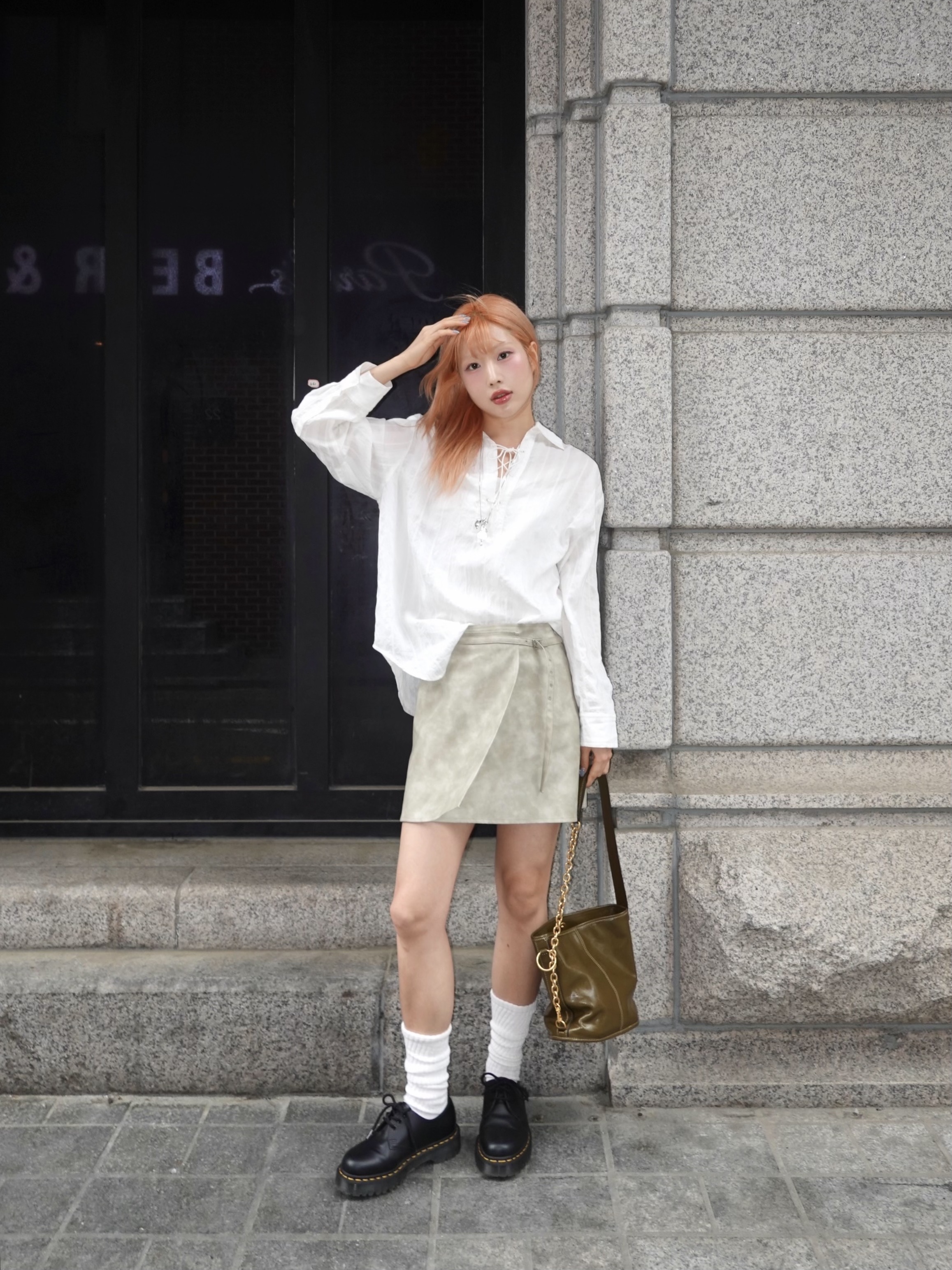 Dr. Martens 1461 Bex Black 착용 스타일 - 3