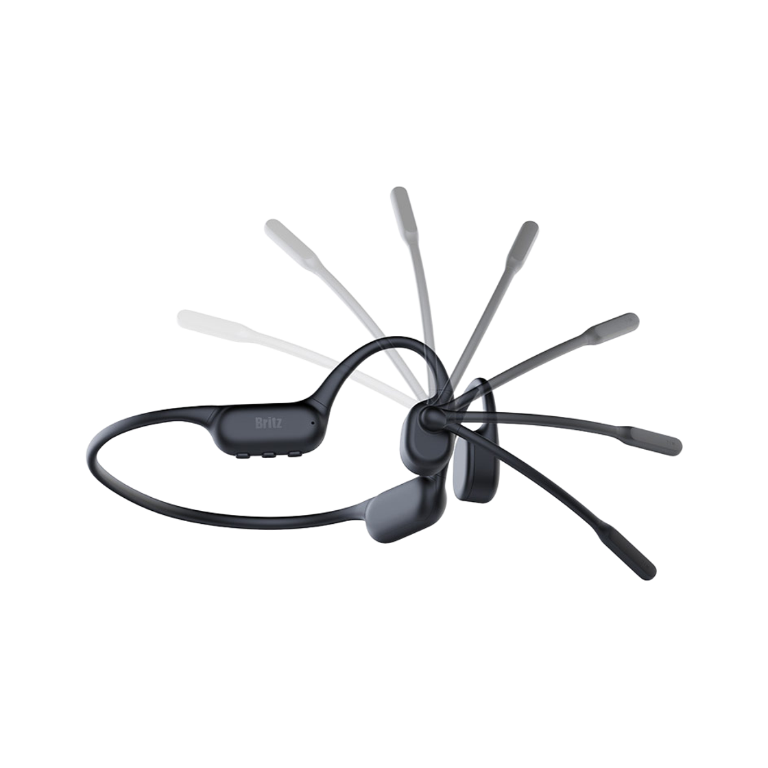 브리츠 BZ-BONE X10 골전도 블루투스 외부 붐 마이크 이어폰(Britz BZ-BONE X10 Bone Conduction Bluetooth External Boom Microphone Earphones) - 3