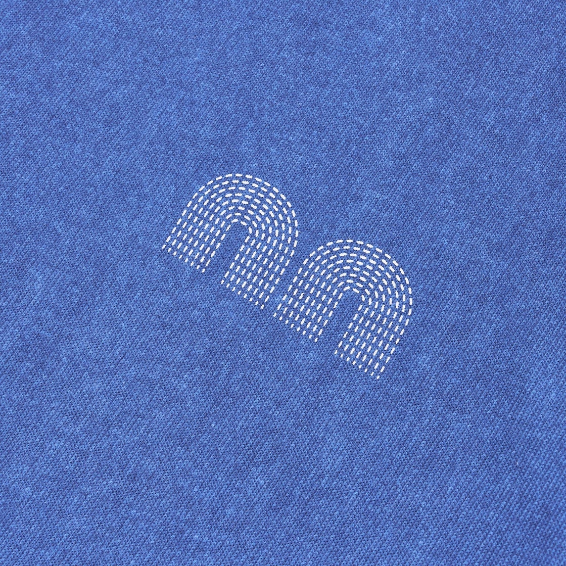 낫뉴 베이직 nn 다이드 티셔츠 블루(Not New Basic nn Dyed T-Shirt Blue) - 4