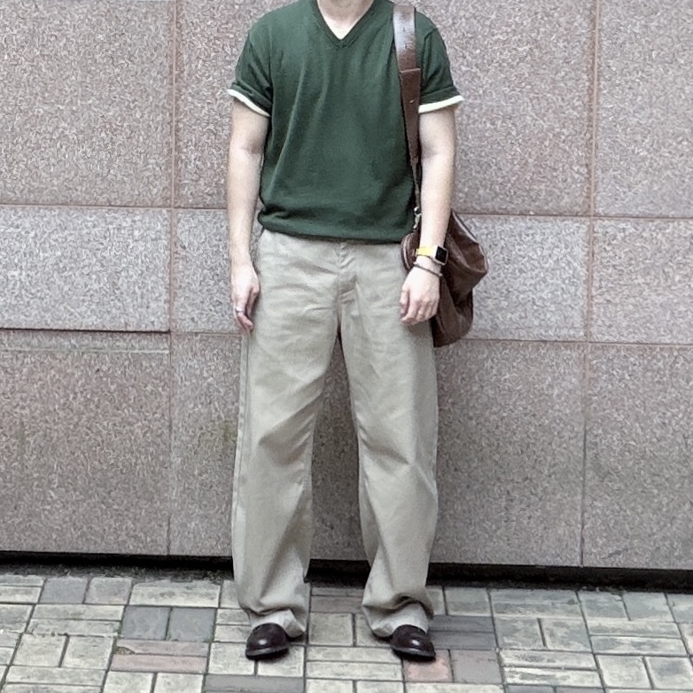 Yase Wooden Horsehide Derby Shoes Brown 착용 스타일 - 3