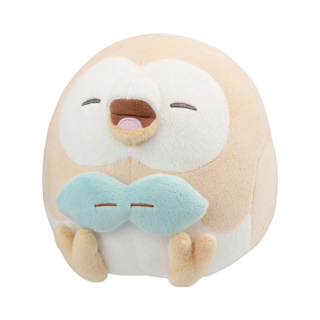 반다이 제일복권 포켓피스 어 피스풀 나이트 D상 나몰빼미 플러시 토이(Bandai Ichiban Kuji Pokepeace A Peaceful Night D Prize Rowlet Plush Toy)
