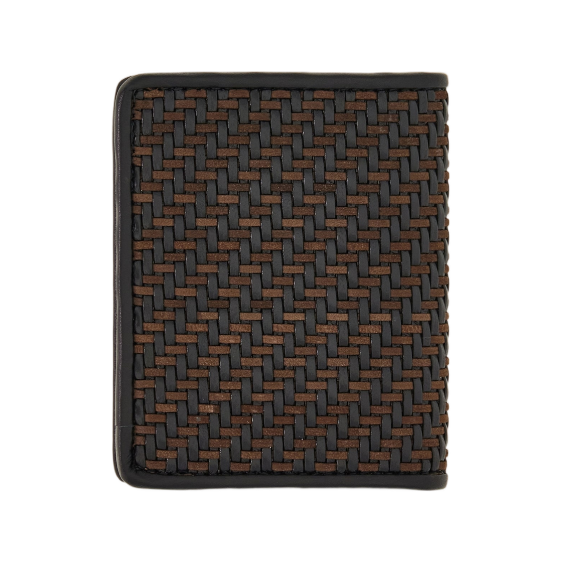 페라가모 우븐 크레딧 카드 홀더 테스타 디 모로 블랙(Ferragamo Woven Credit Card Holder Testa Di Moro Black) - 3