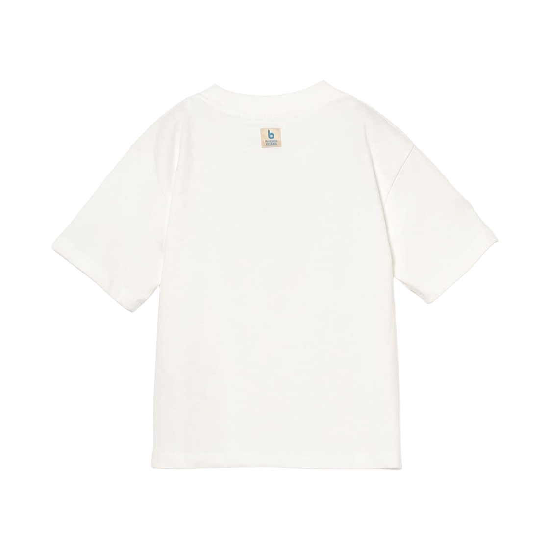 (키즈) 코도모 빔즈 로고 프린트 티셔츠 오프 화이트((Kids) Kodomo Beams Logo Print T-Shirt Off White) - 2