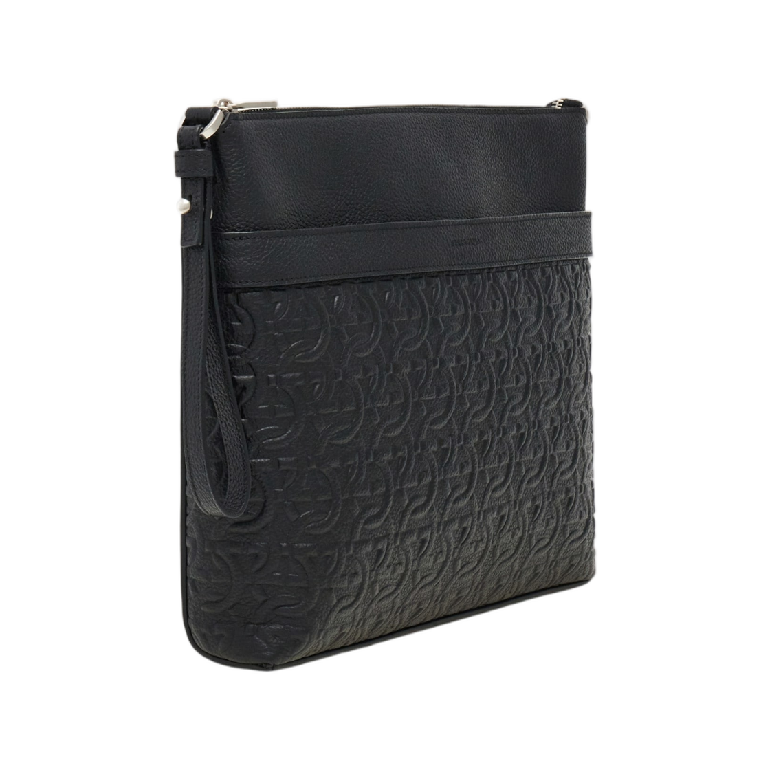 페라가모 간치니 메신저 백 블랙(Ferragamo Gancini Messenger Bag Black) - 2