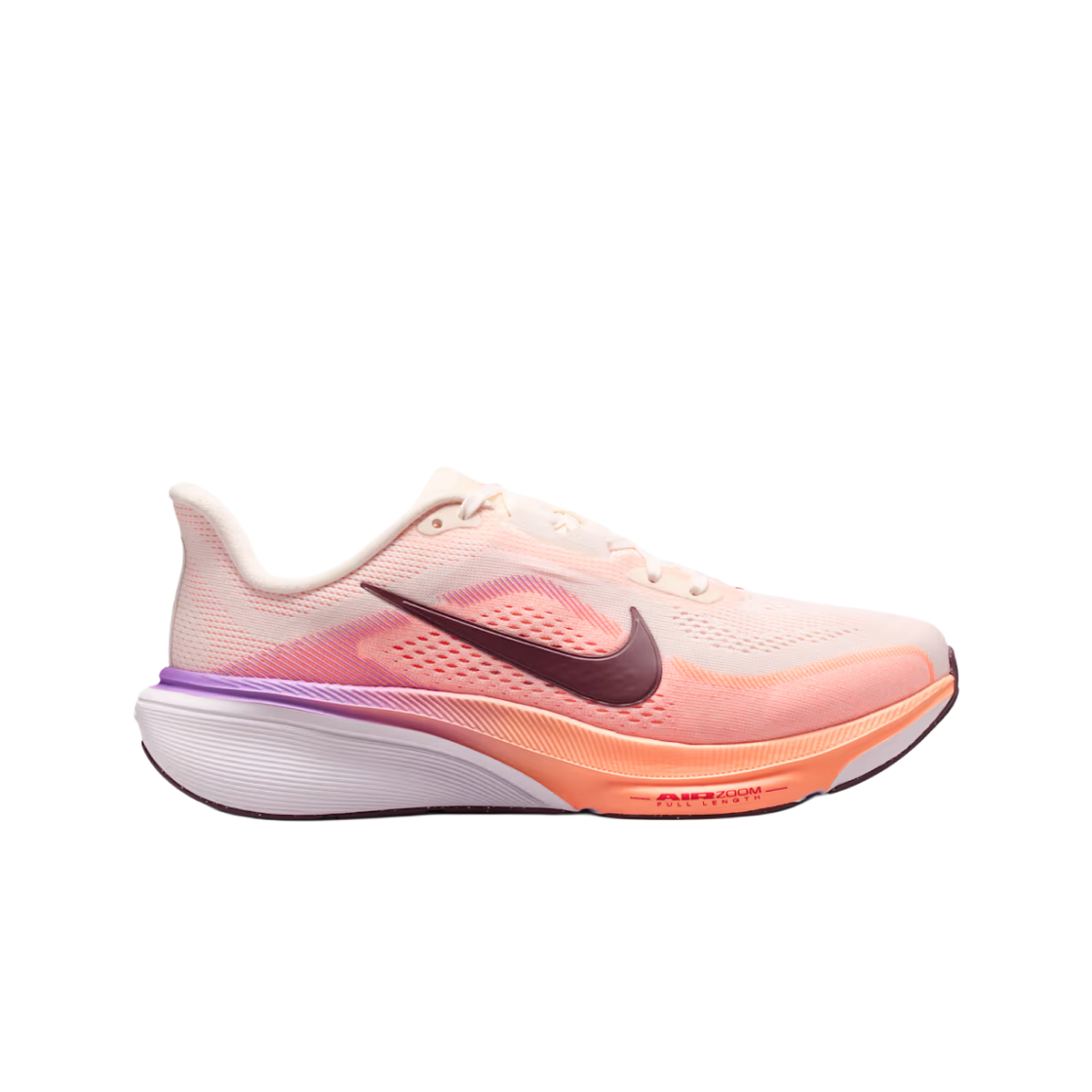 IH1847-113 (W) Nike Air Zoom Pegasus 42 Wide Chalk Orange Pulse