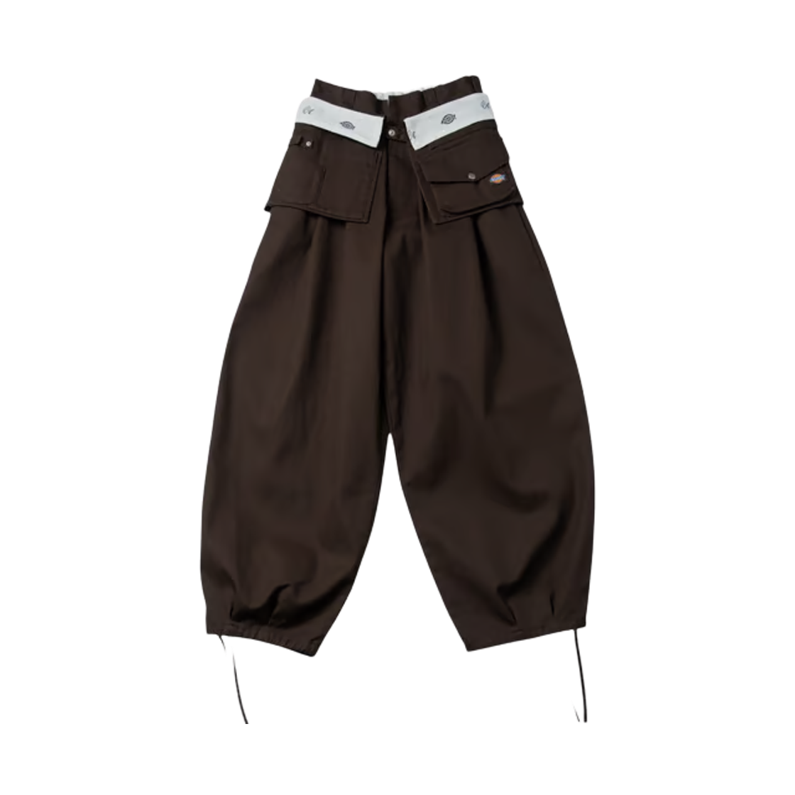 (W) 디키즈 x 치나츠 아오야마 메이커스 팬츠 세트 브라운((W) Dickies x Chinatsu Aoyama The Makers Pants Set Brown) - 1