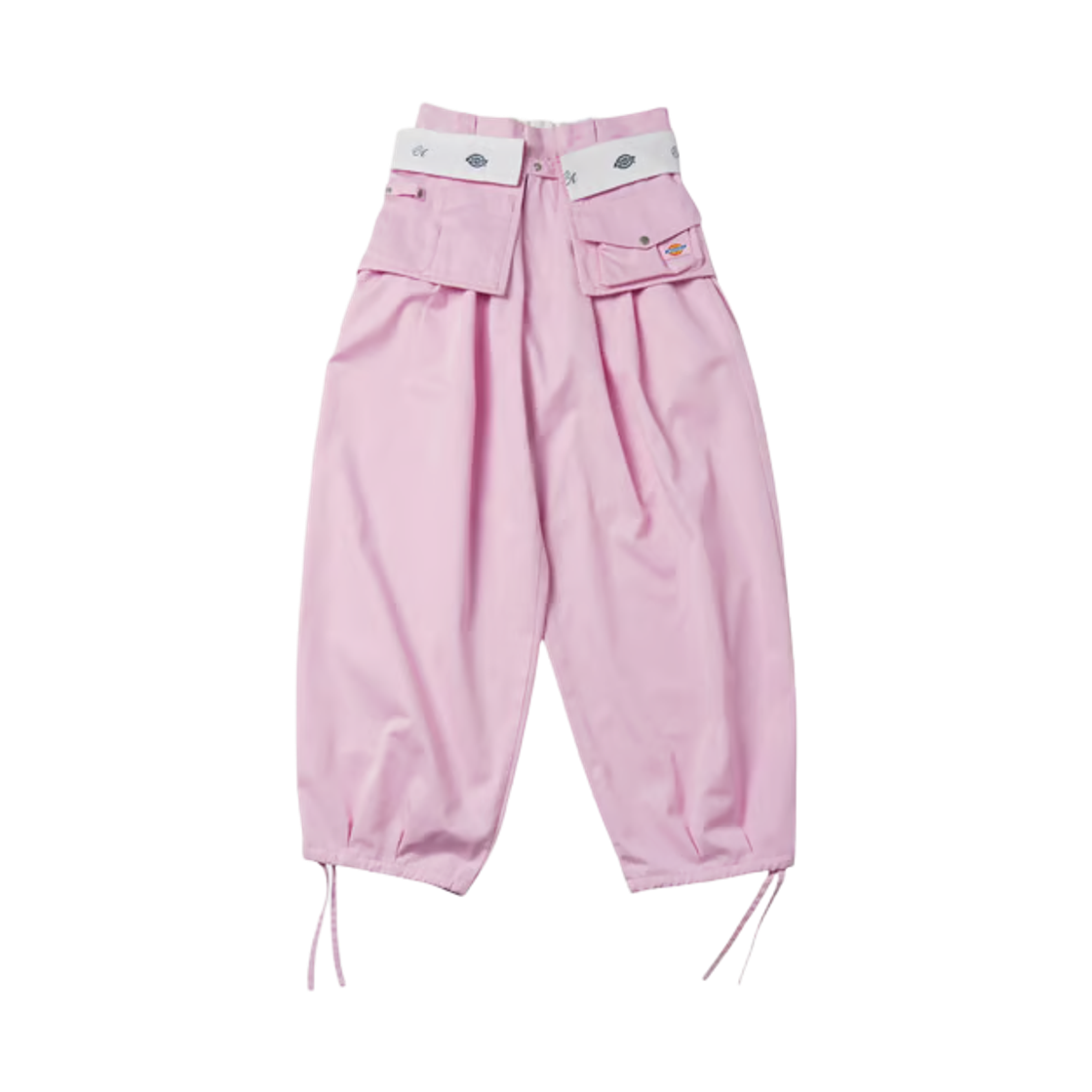 (W) 디키즈 x 치나츠 아오야마 메이커스 팬츠 세트 핑크((W) Dickies x Chinatsu Aoyama The Makers Pants Set Pink)