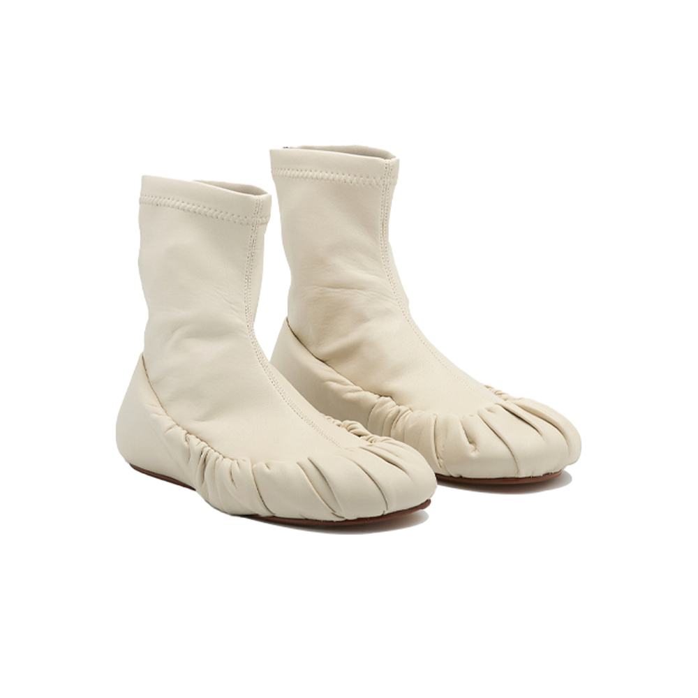 유메유메 발레리나 여성 미드 부츠 베이지(YUME YUME Ballerina Women'S Mid Boots Beige) - 2