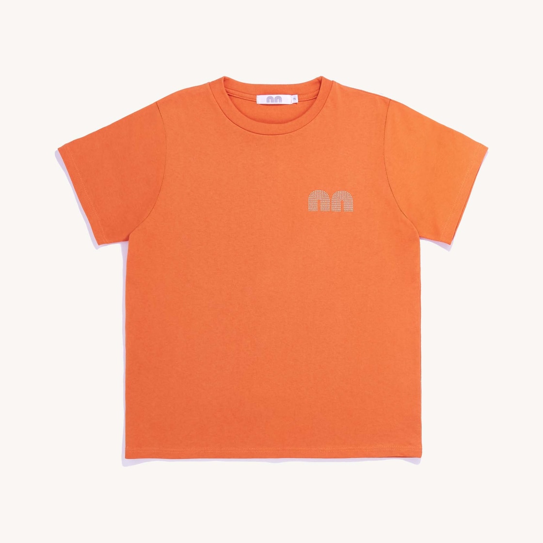 낫뉴 베이직 nn 다이드 티셔츠 오렌지(Not New Basic nn Dyed T-Shirt Orange) - 2