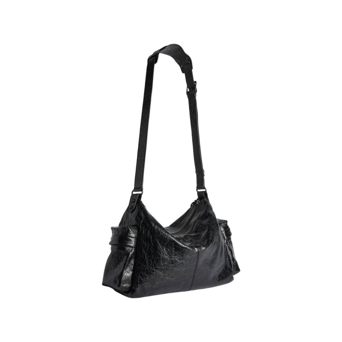 발렌시아가 르 시티 멀티포켓 크로스바디백 미디움 블랙(Balenciaga Le City Multipocket Crossbody Bag Medium Black) - 3