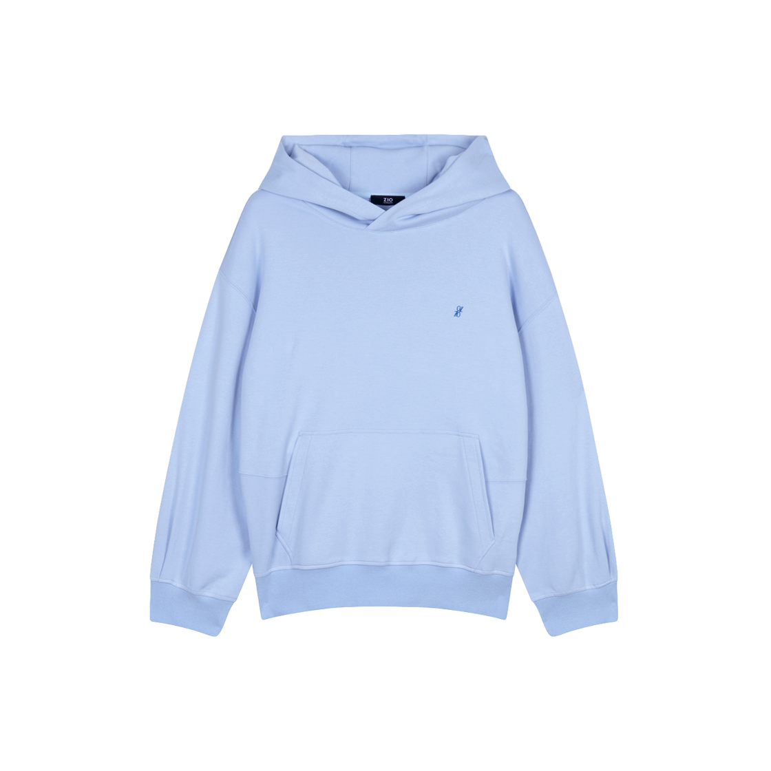 지오송지오 컬렉션 마드리갈 엠브로이드 후드 블루 BI2TS203BL(ZIOSONGZIO COLLECTION Madrigaux Embroidered Hood Blue) - 2