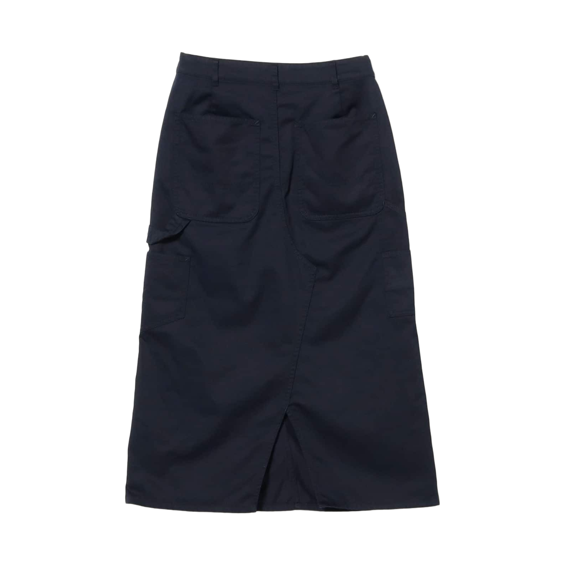 (W) 빔즈 보이 더블 니 타이트 스커트 다크 네이비((W) Beams Boy Double Knee Tight Skirt Dark Navy) - 2