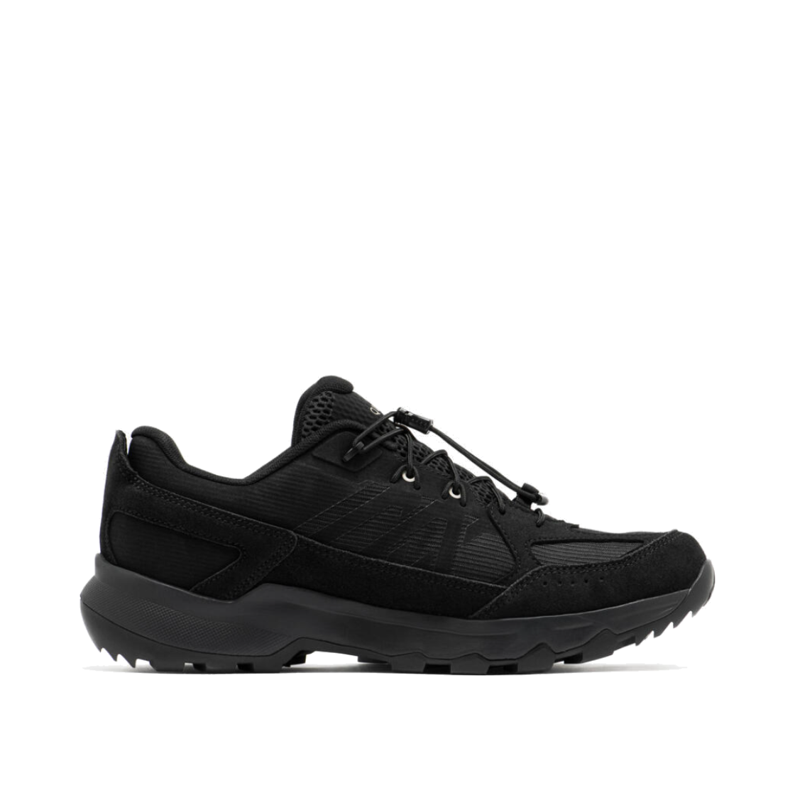 8970488 DECATHLON Men's Lightweight Hiking Shoes Softer MH500 Smoke Black