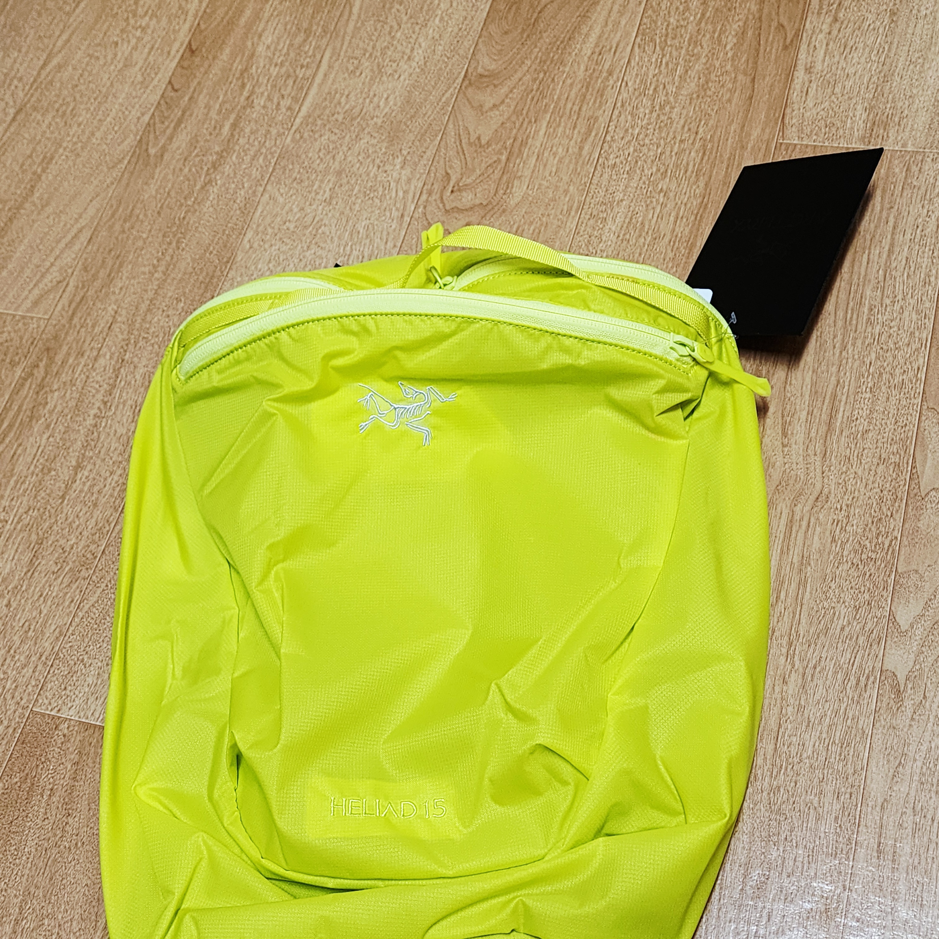Arc'teryx Heliad 15 Backpack Euphoria 착용 스타일