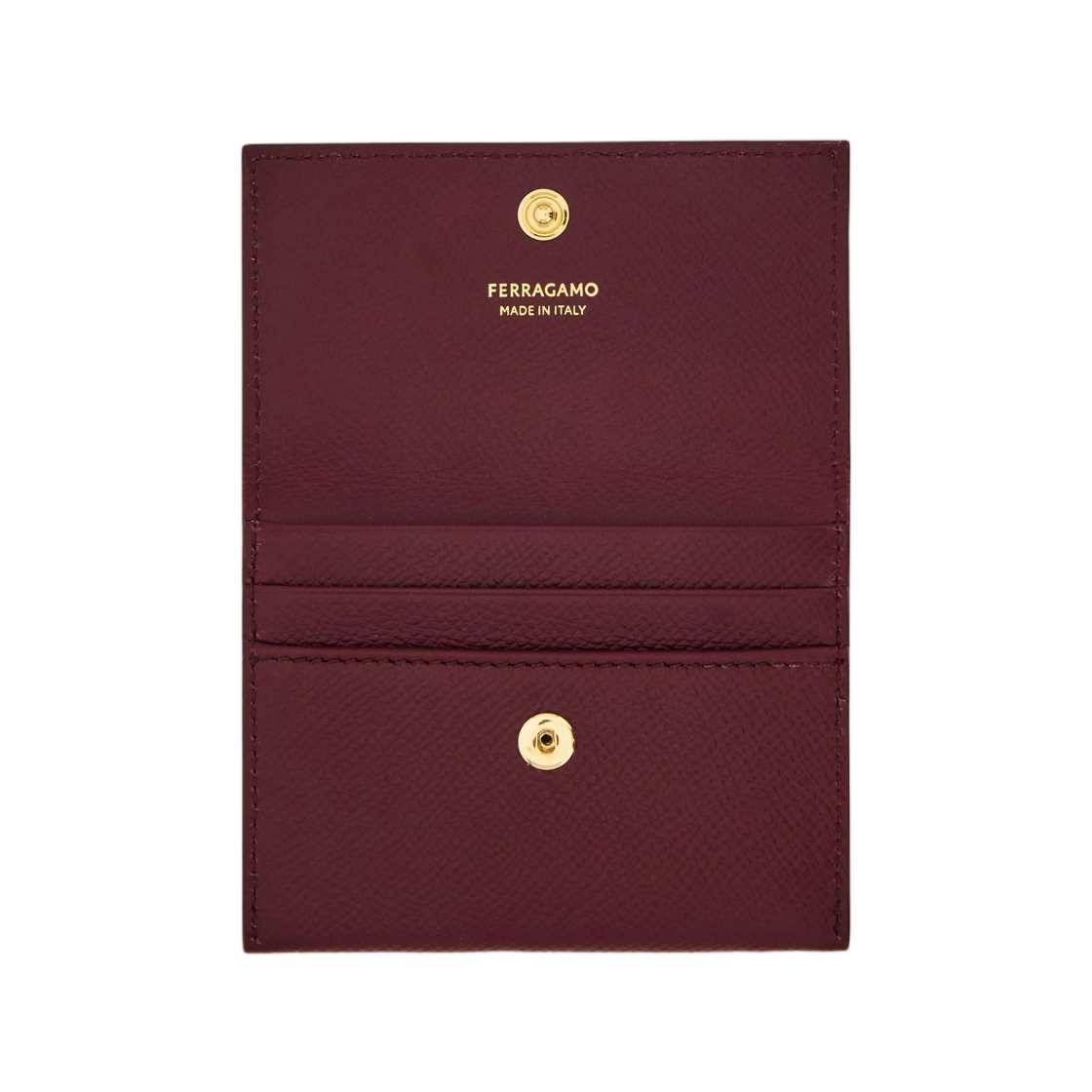 페라가모 간치니 크레딧 카드 홀더 플럼(Ferragamo Gancini Credit Card Holder Plum) - 2