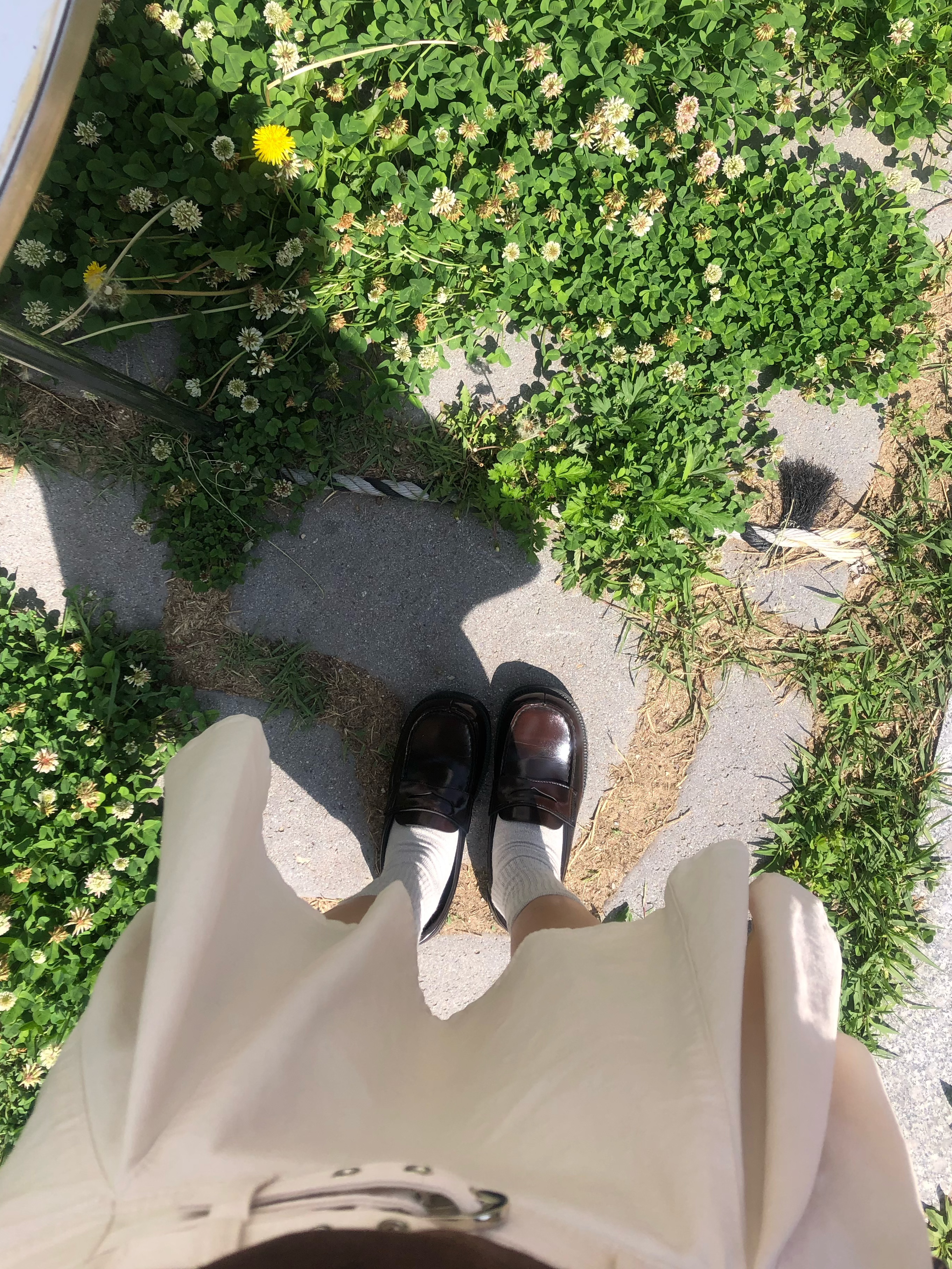 Haruta HS-4900 Oiko Loafer Jamaica 착용 스타일 - 5