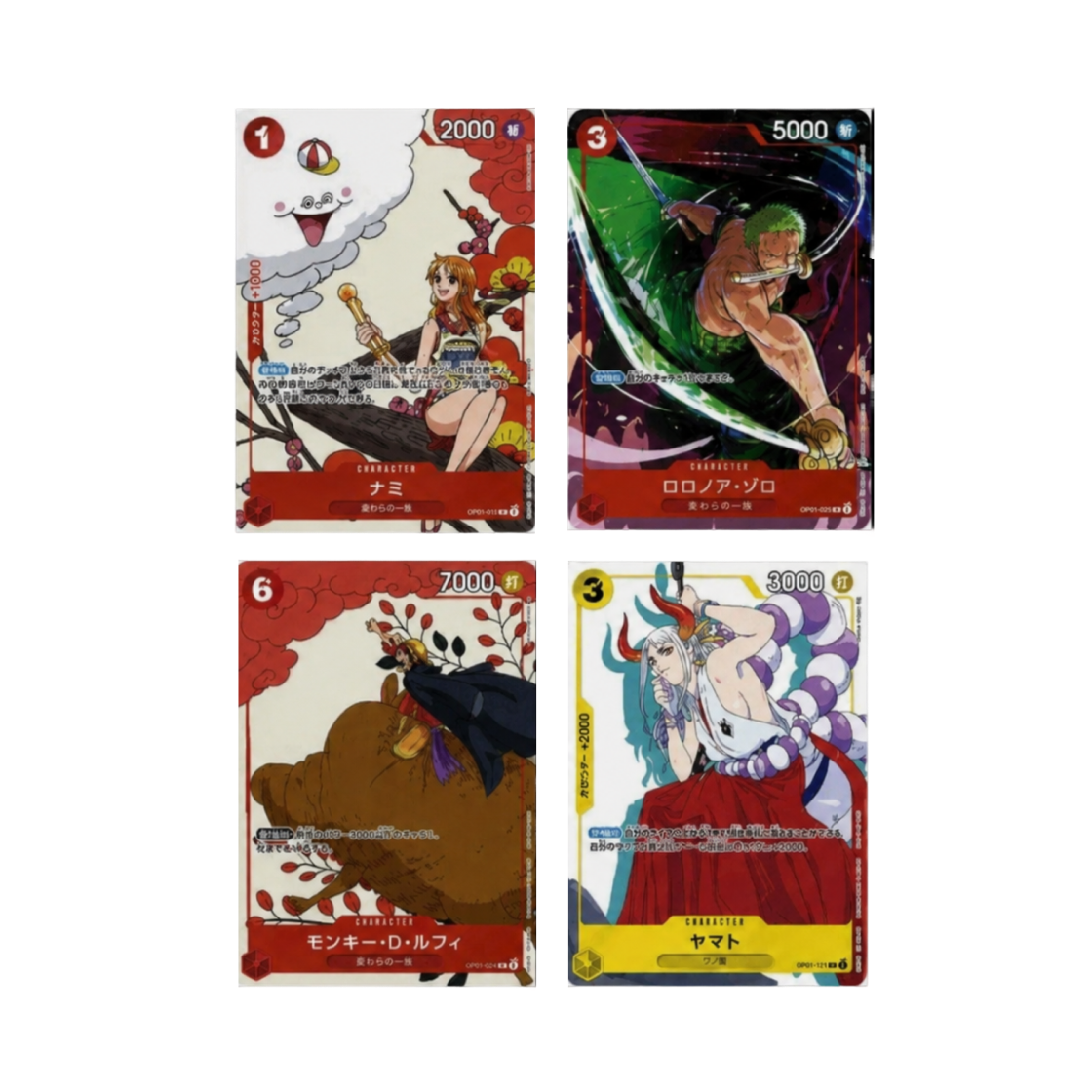 원피스 TCG 프로모션 카드 세트 1 (4장/일본판)(One Piece TCG Promotion Card Set 1 (Card of 4/Japanese Ver.)) - 1