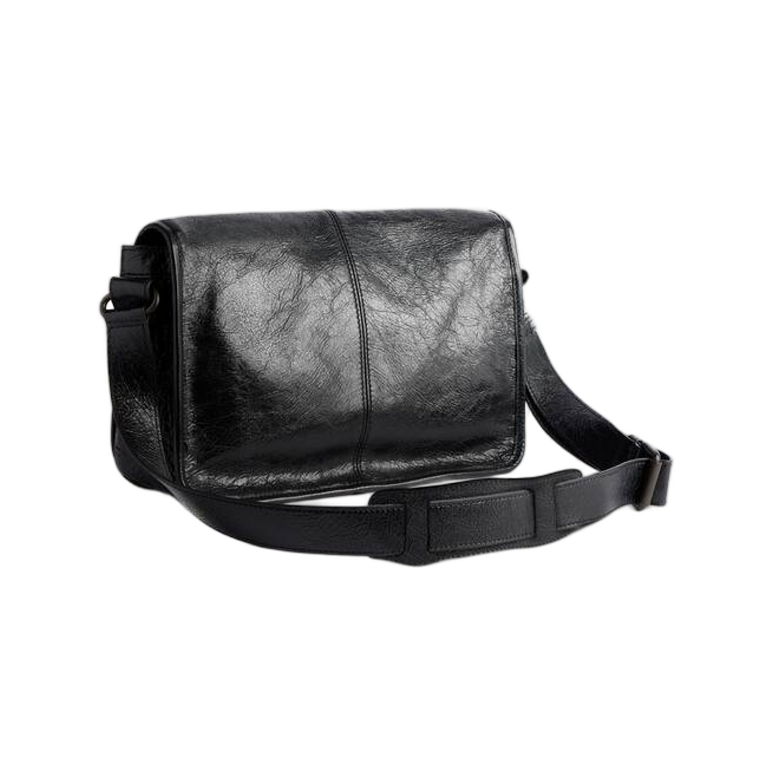 발렌시아가 르 시티 플랩 메신저 백 스몰 블랙(Balenciaga Le City Flap Messenger Bag Small Black) - 3