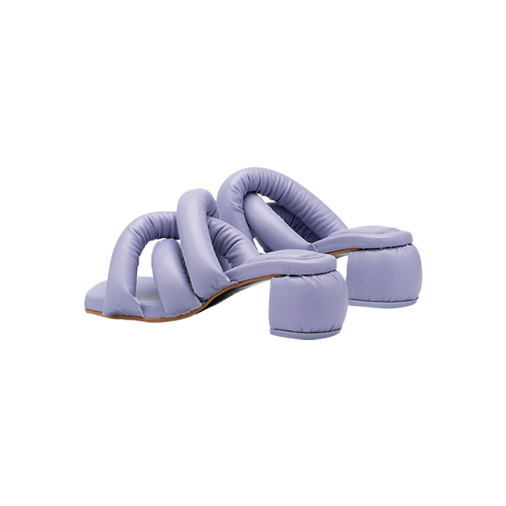유메유메 키튼 소시지 힐 여성 샌들 라벤더(YUME YUME Kitten Sausage Heel Women'S Sandals Lavender) - 3