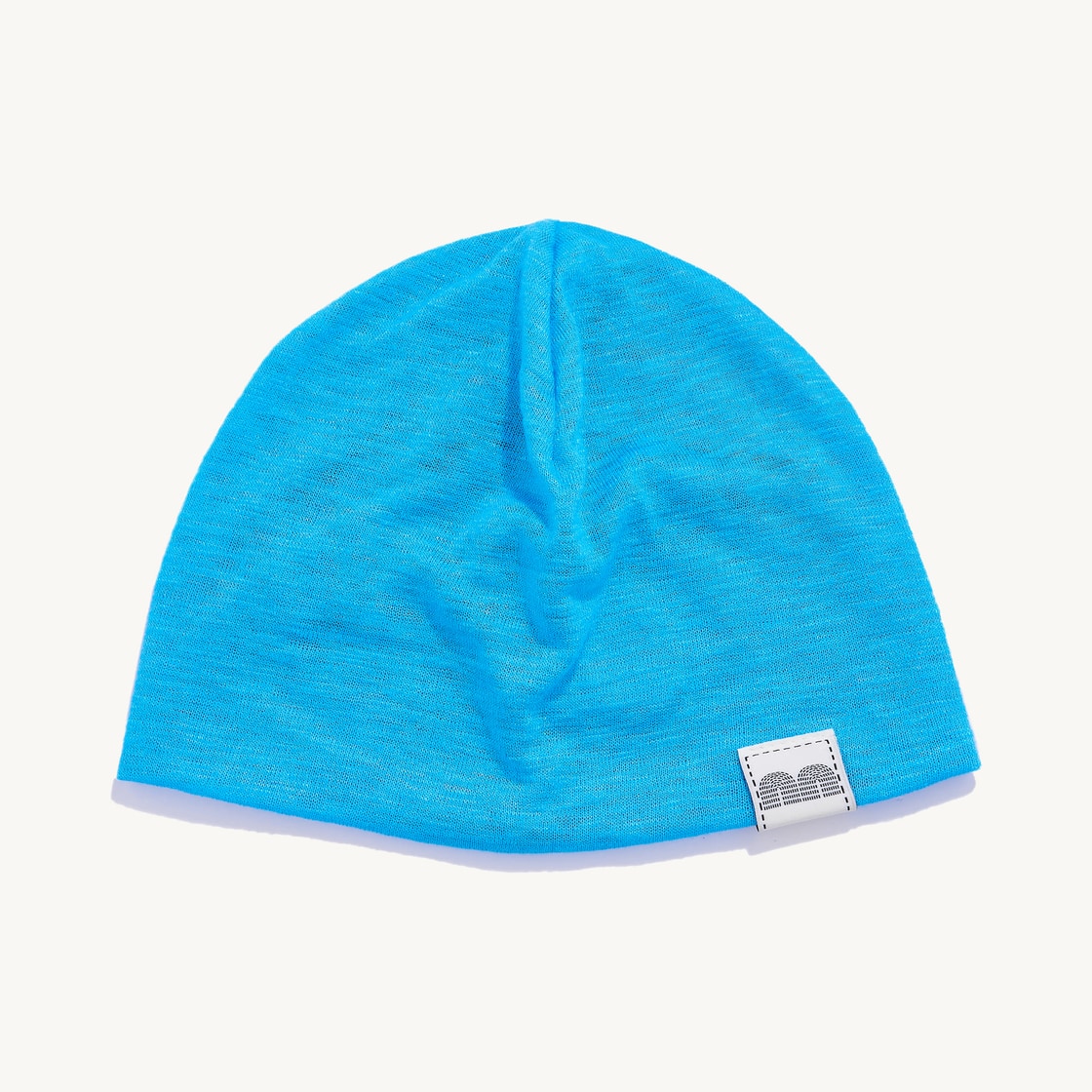 낫뉴 nn 라벨 베이직 비니 블루(Not New nn Label Basic Beanie Blue) - 2