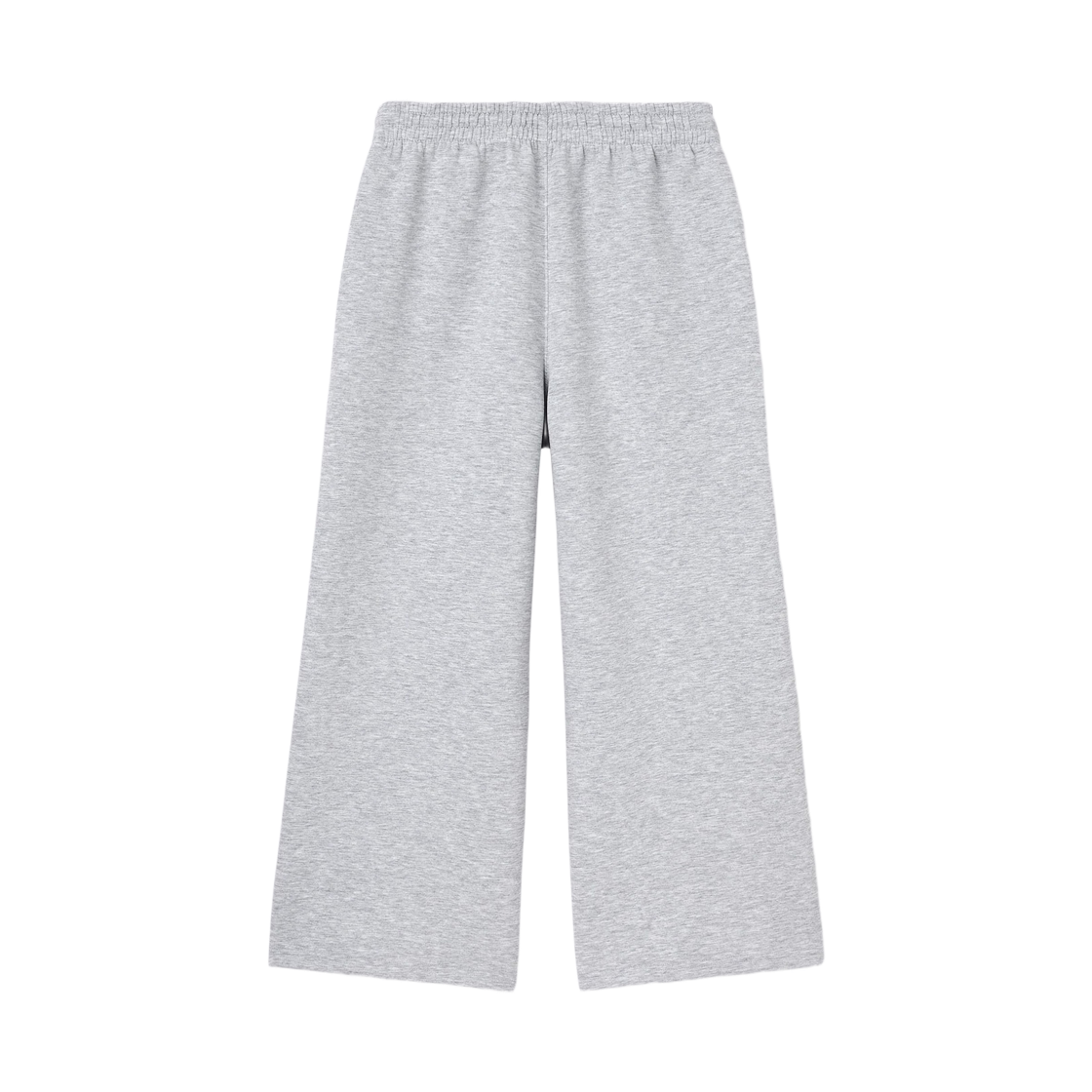 (W) GU 퍼프 스웨트 배기 팬츠 +EC 쇼터 렝스 그레이((W) GU Puff Sweat Baggy Pants +EC Shorter Length Gray) - 2