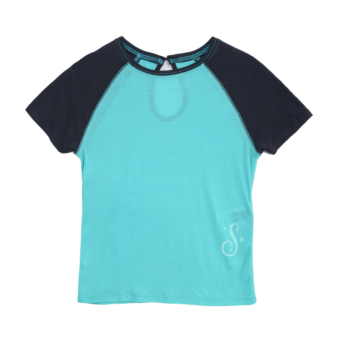 솜속 보니 레글런 백 컷아웃 티셔츠 제이드(SOMSOC Bonnie Raglan Back Cut-Out T-Shirt Jade)