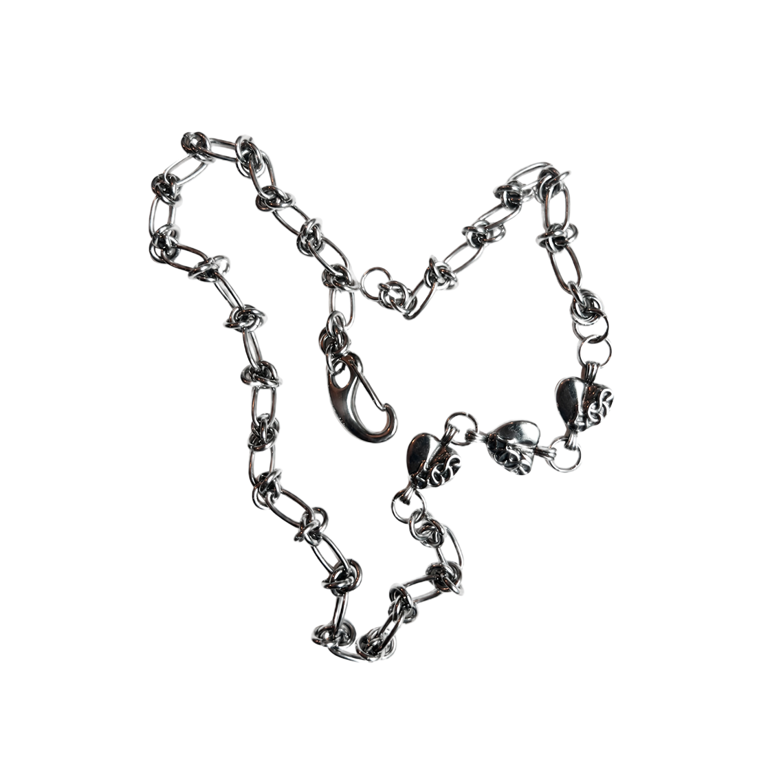 쉐도우 메탈 하트 칼라 네크리스(SHXDW Metal Collar Necklace) - 2