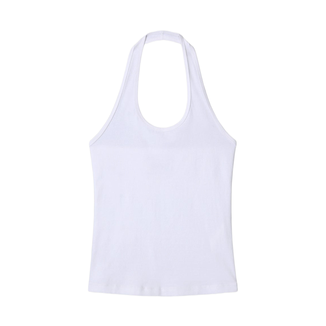 (W) 토니웩 홀터넥 슬리브리스 탑 오프 화이트((W) Tonywack Halter-Neck Sleeveless Top Off White) - 1