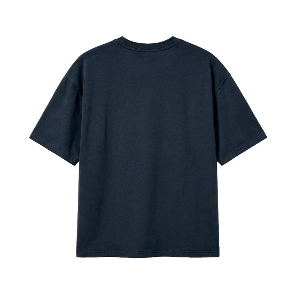 누아트스튜디오 플로우 크롭 반팔 티셔츠 네이비(NUART STUDIO Flow Crop Short Sleeve Navy) - 2