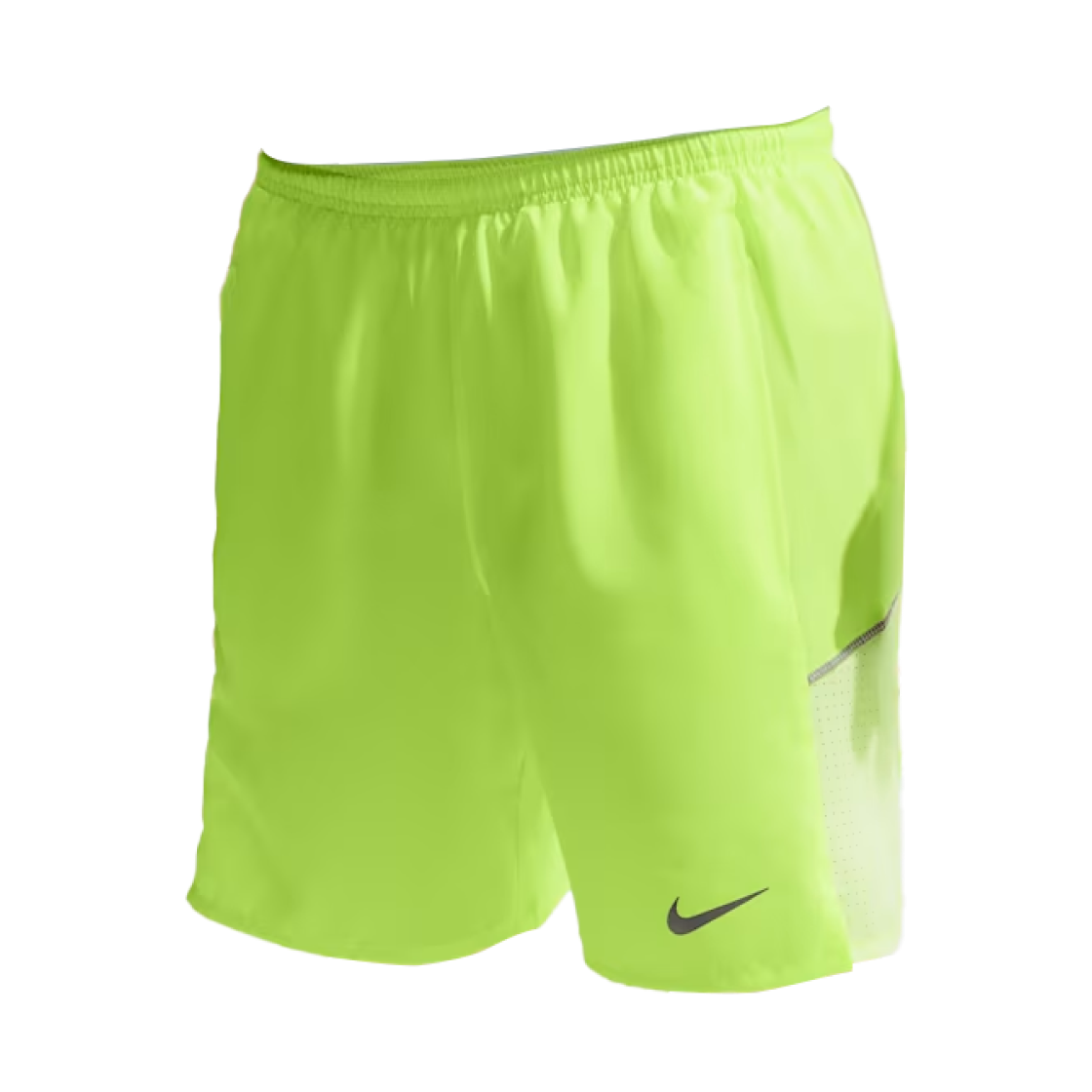 IF2071-737 Nike Miler Dri-Fit 7 Inch Brief Lined Running Shorts Volt Ice Barely Volt - Asia