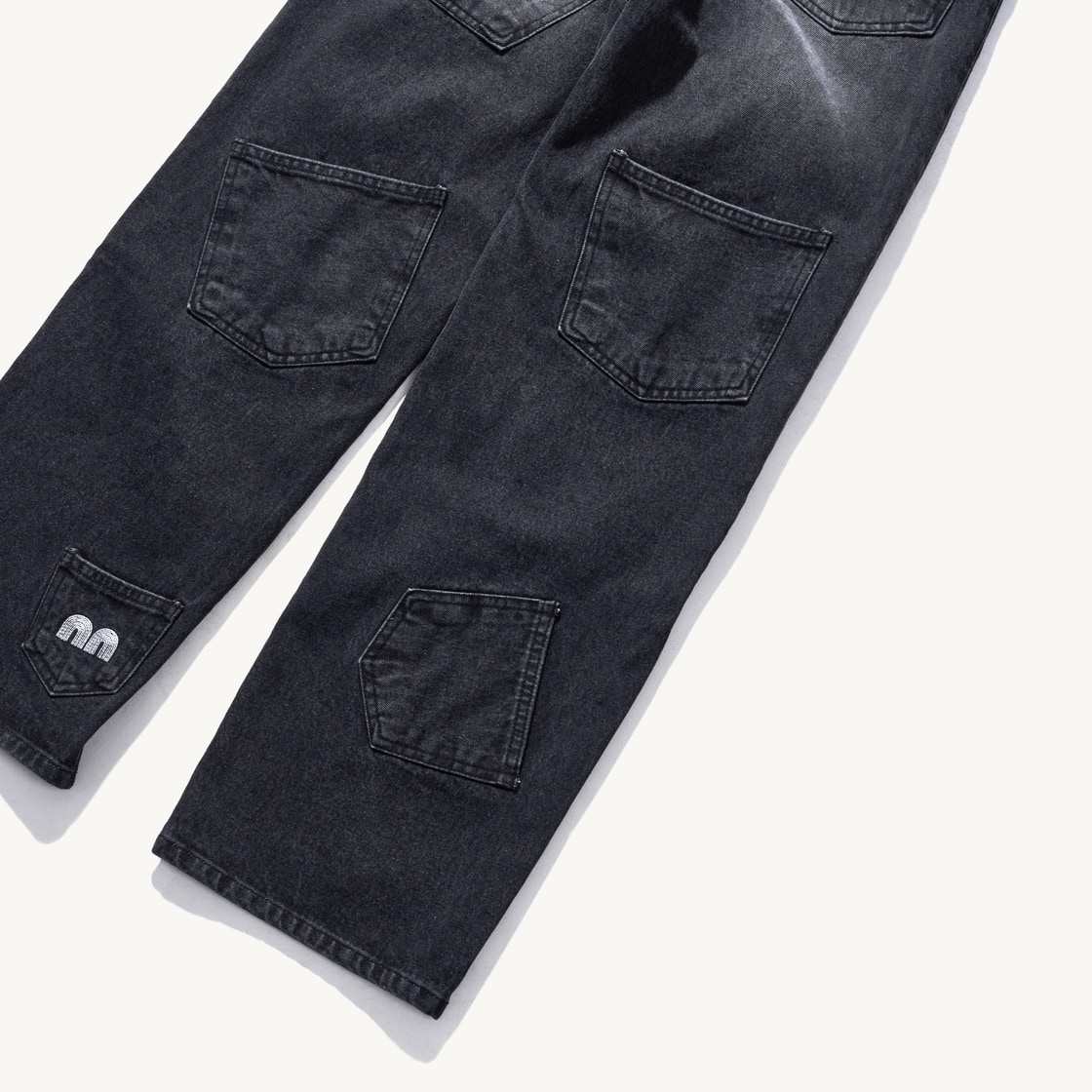 낫뉴 멀티 포켓 데님 워시드 블랙(Not New Multi Pocket Denim Washed Black) - 6