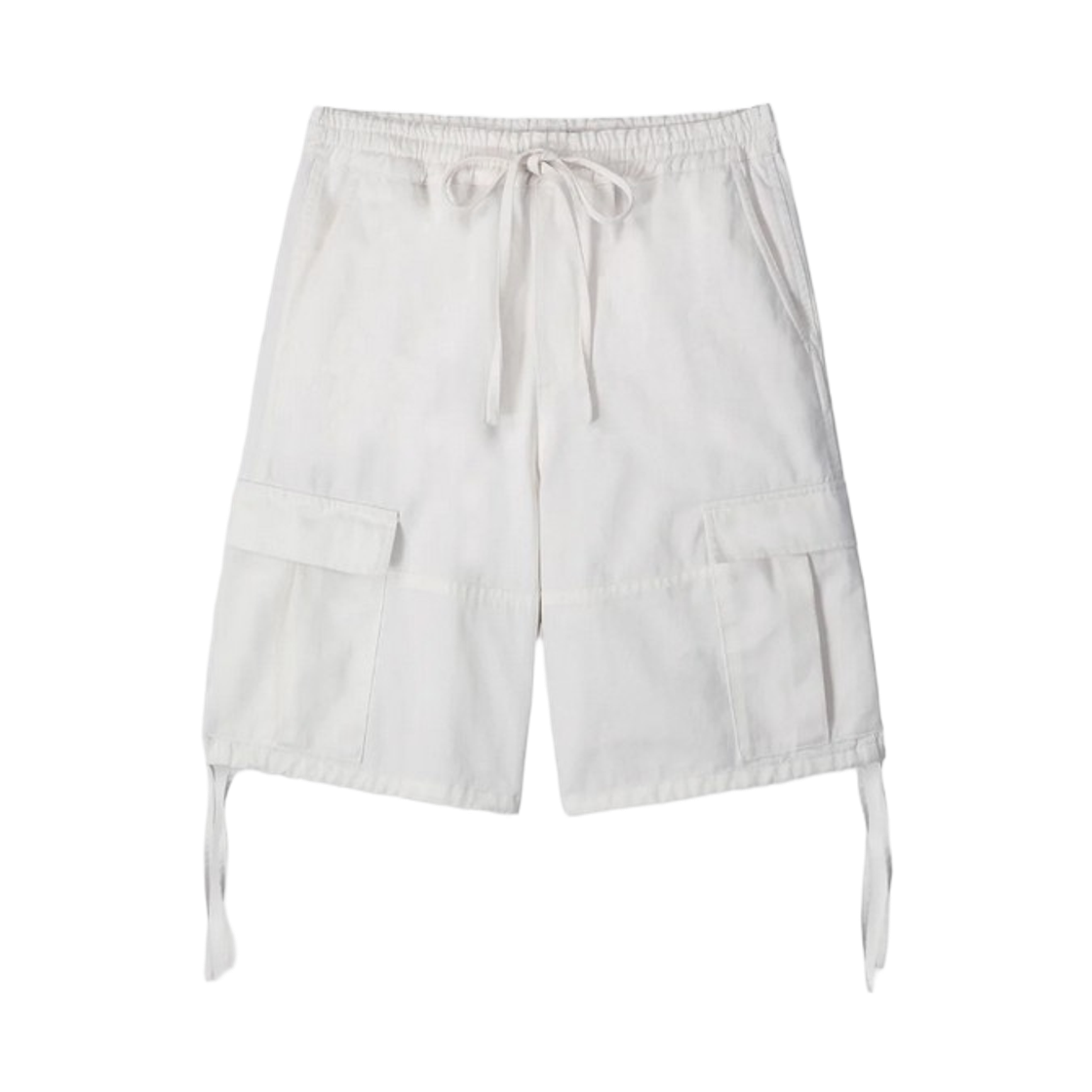 (W) 토니웩 가먼트 워시드 카고 쇼츠 오프 화이트((W) Tonywack Garment Washed Cargo Shorts Off White)