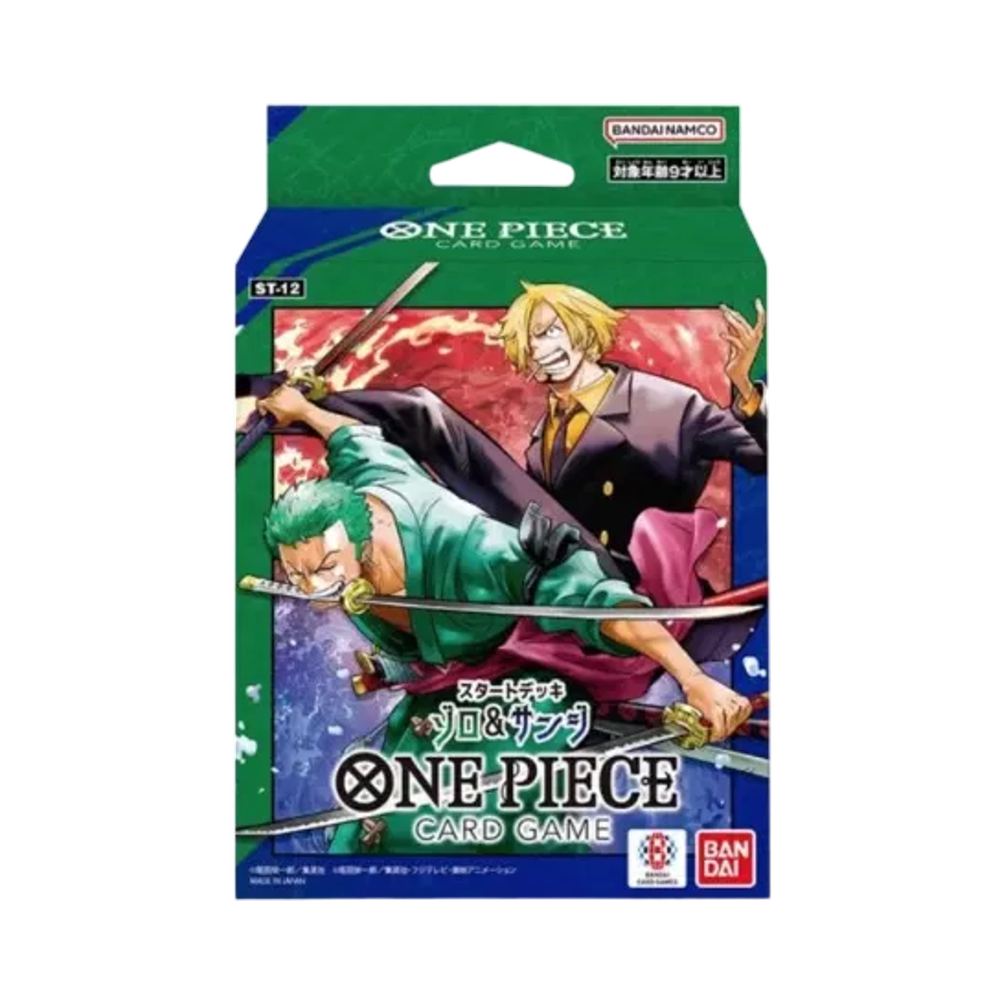 ST-12 One Piece TCG Start Deck Zoro & Sanji (Japanese Ver.)