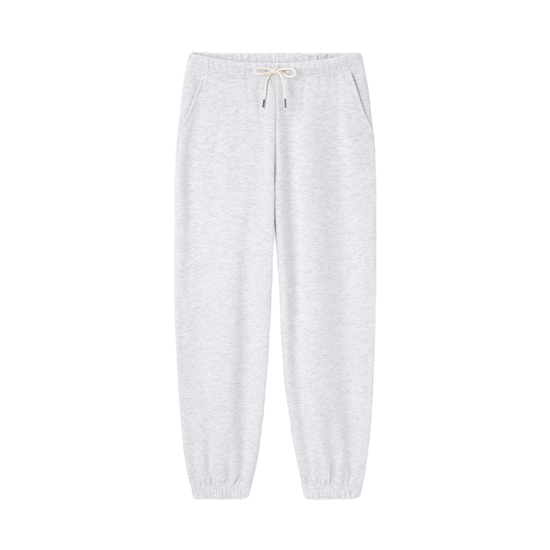 358973-01 GU Sweat Jogger Pants Off White