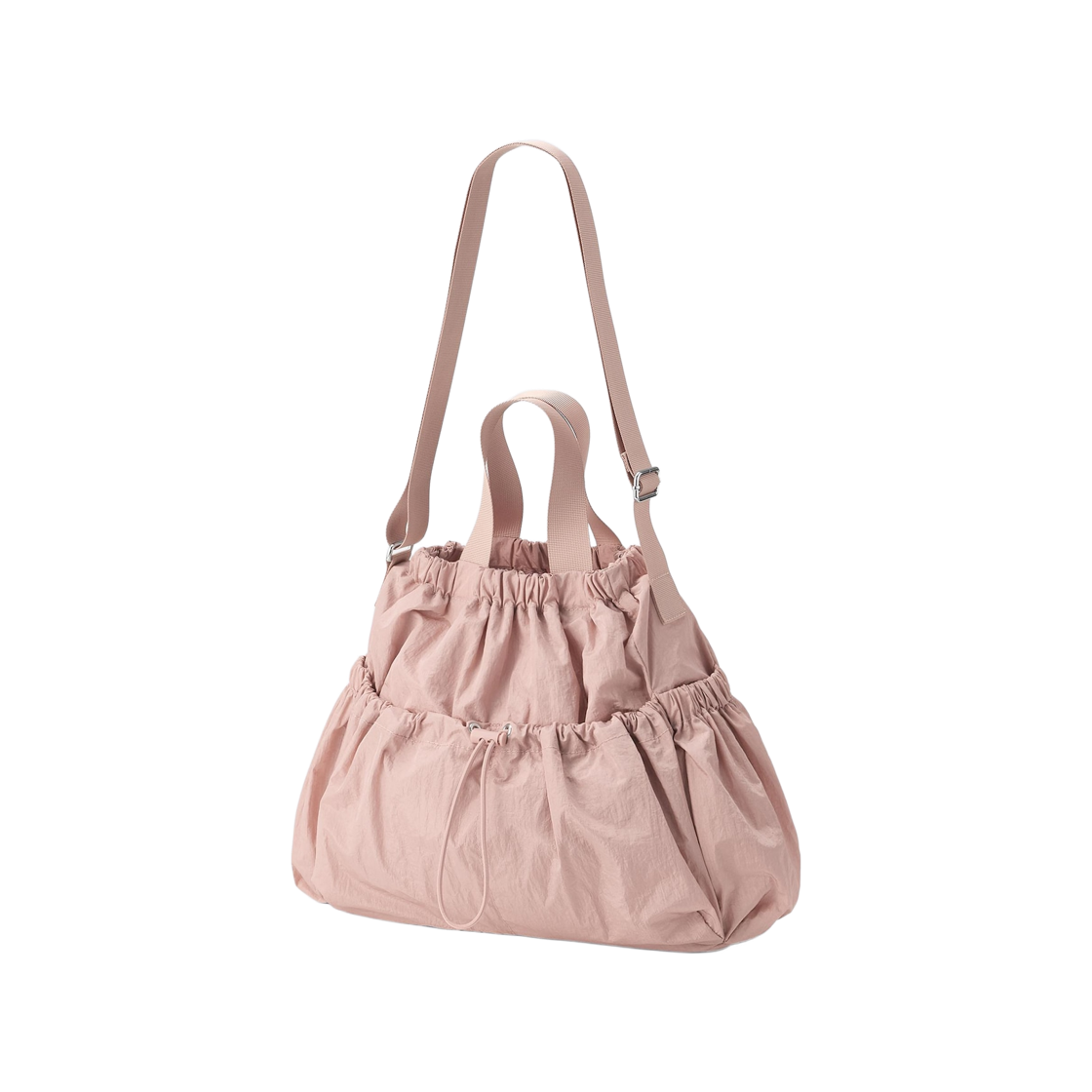 GU 개더드 포켓 백 핑크(GU Gathered Pocket Bag Pink) - 1