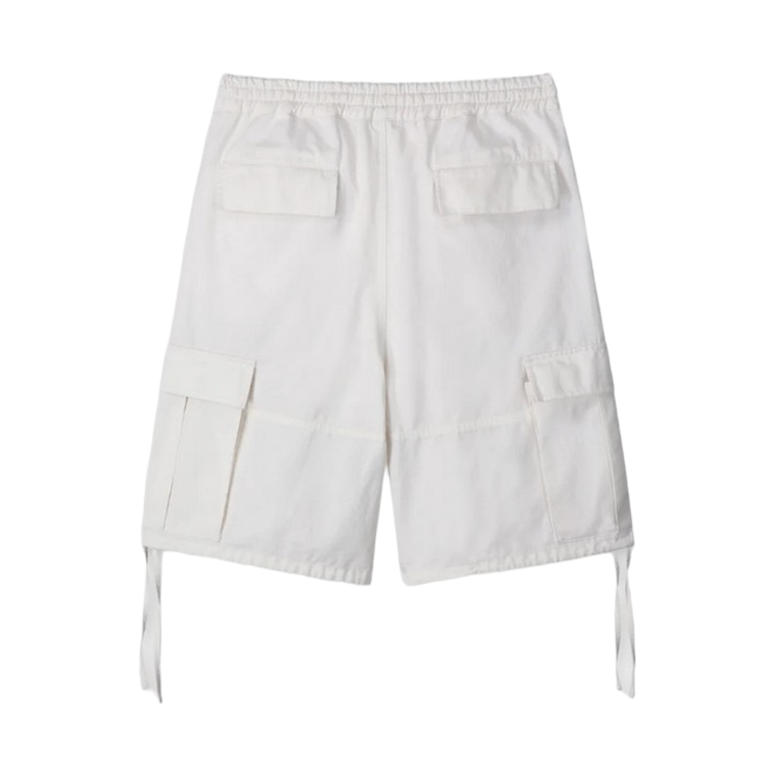 (W) 토니웩 가먼트 워시드 카고 쇼츠 오프 화이트((W) Tonywack Garment Washed Cargo Shorts Off White) - 2