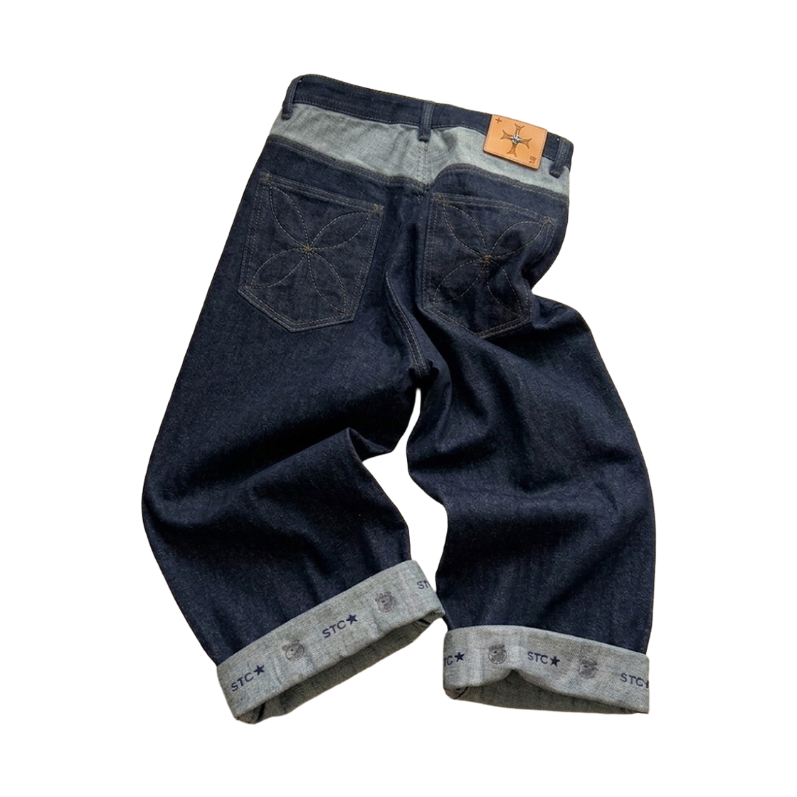 스팁 프라이데이*인디고 데님 버뮤다 팬츠(STEEPC Friday* Indigo Denim Bermuda Pants) - 2