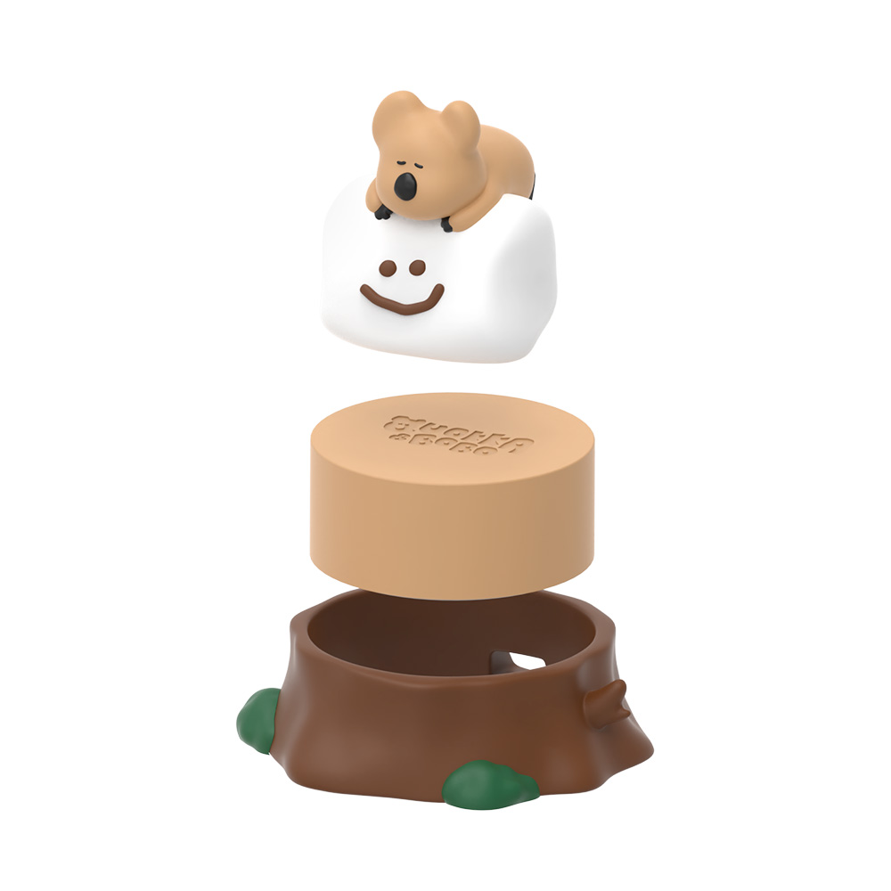 로이체 다이노탱 쿼카 고속 무선충전 미니 램프 무드등(Royche Dinotaeng Quokka Fast Wireless Charger with Mini Mood Light) - 6