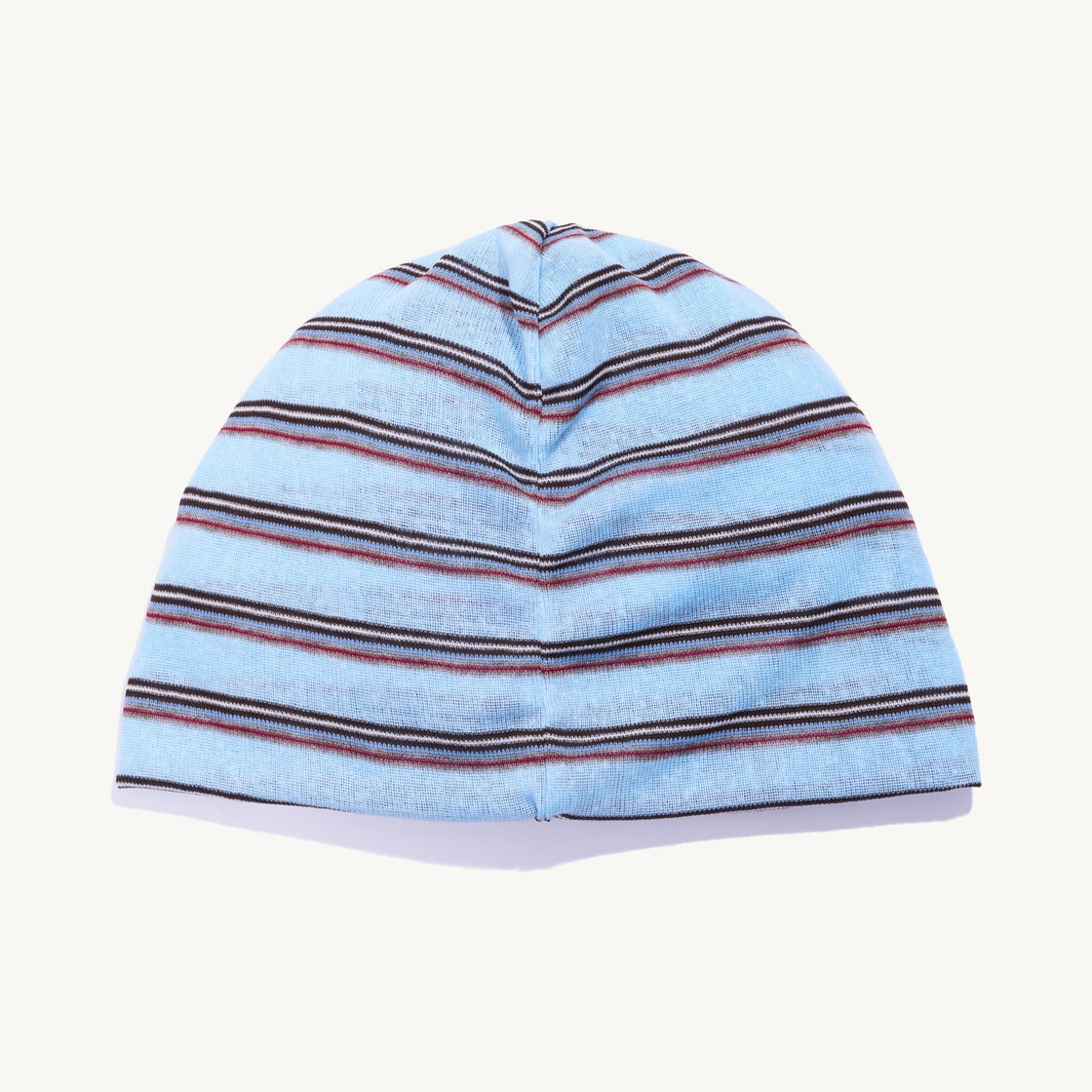 낫뉴 nn 라벨 스트라이프 비니 블루(Not New nn Label Stripe Beanie Blue) - 3
