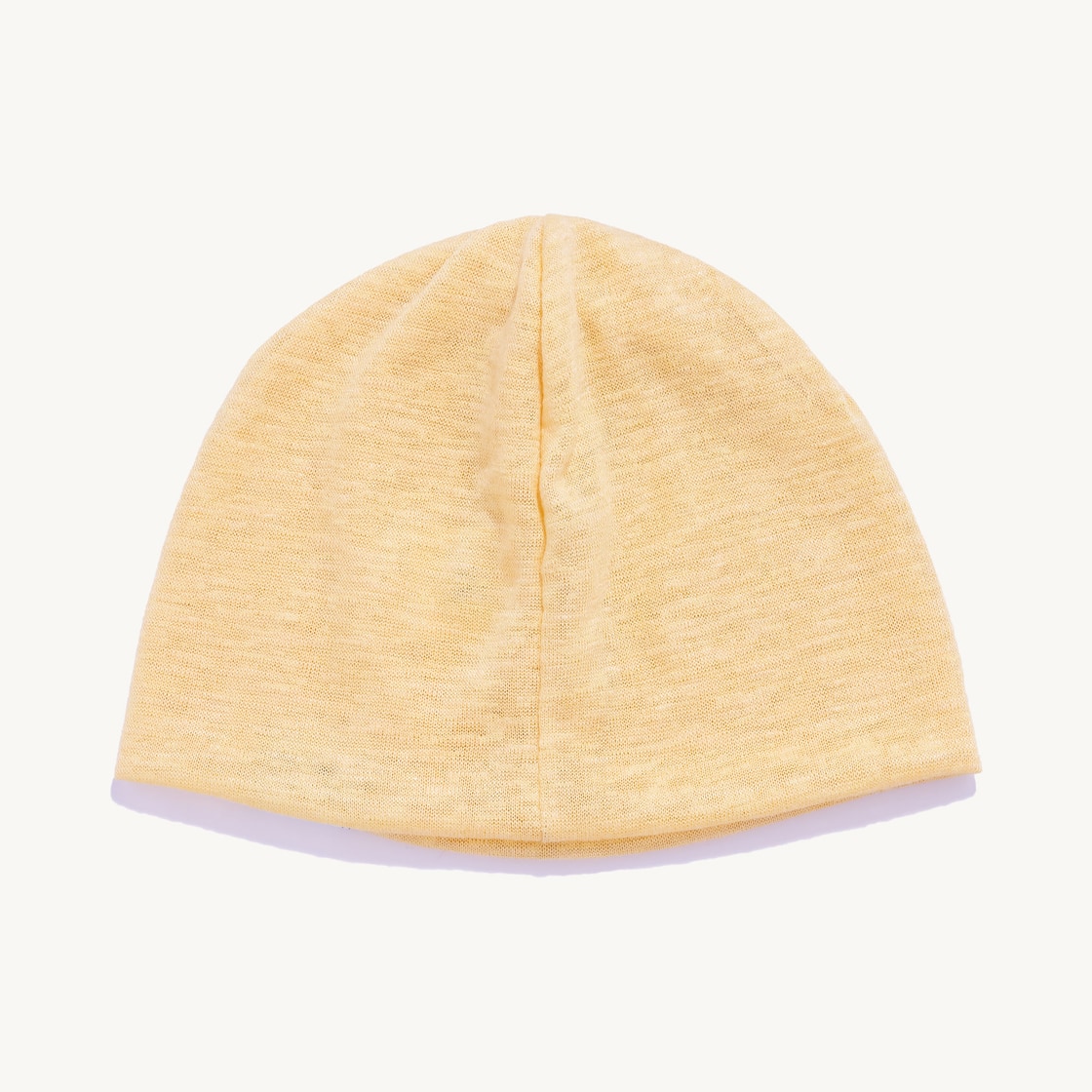 낫뉴 nn 라벨 베이직 비니 옐로우(Not New nn Label Basic Beanie Yellow) - 3