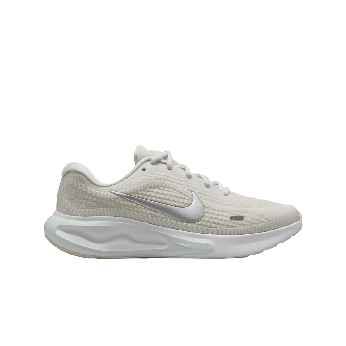 (W) 나이키 저니 런 로드 런닝 서밋 화이트 베얼리 그린((W) Nike Journey Run Road Running Summit White Barely Green) - 1