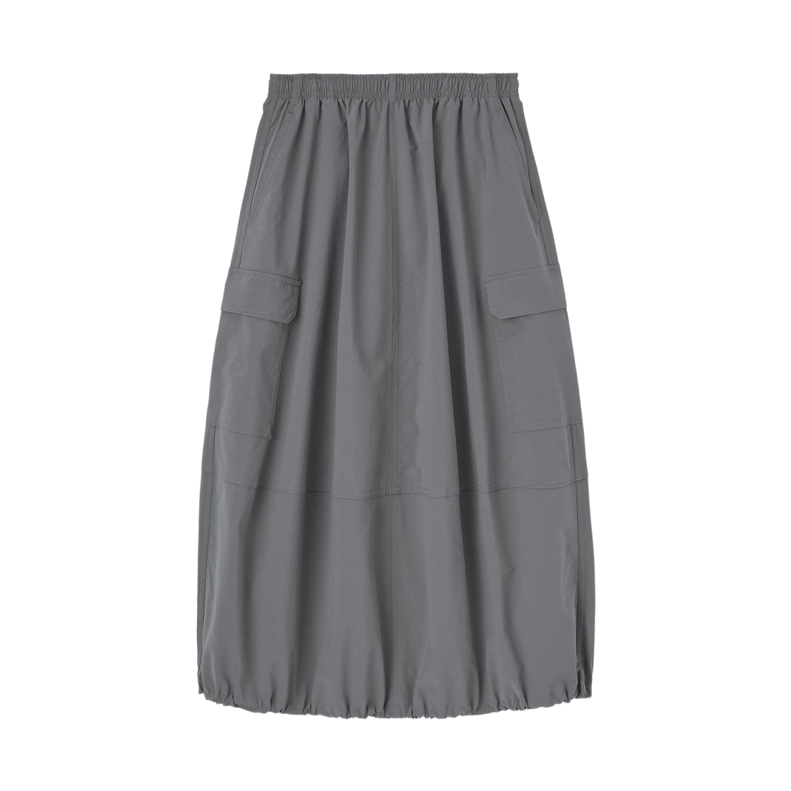 359835-07 (W) GU Tech Cargo Skirt Gray
