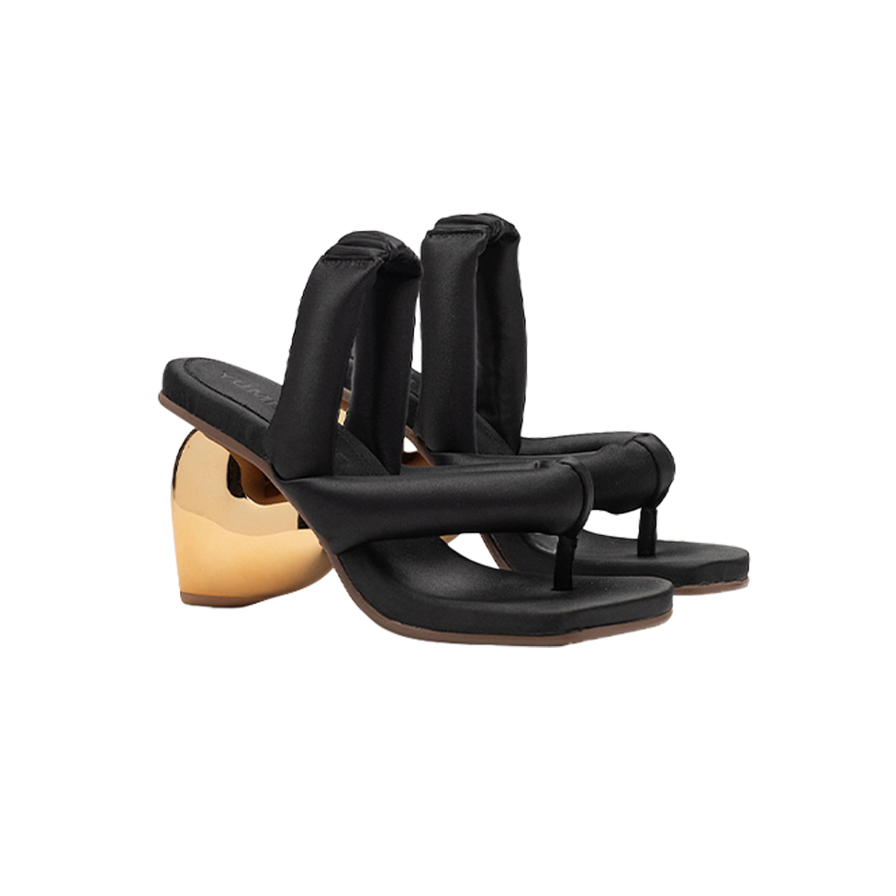 유메유메 러브 힐 여성 샌들 블랙(YUME YUME Love Heel Women'S Sandals Black) - 2