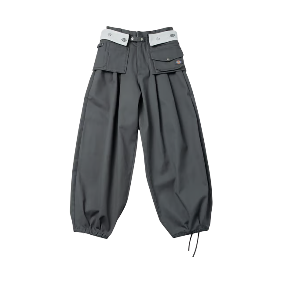 (W) 디키즈 x 치나츠 아오야마 메이커스 팬츠 세트 차콜((W) Dickies x Chinatsu Aoyama The Makers Pants Set Charcoal)