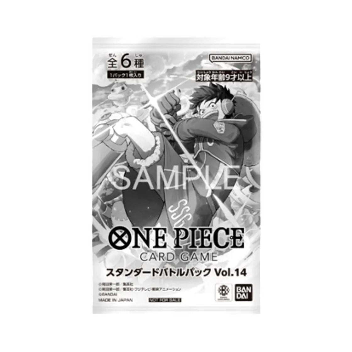 원피스 TCG 프로모션 카드 스탠다드 배틀 팩 Vol.14 (1장/일어판