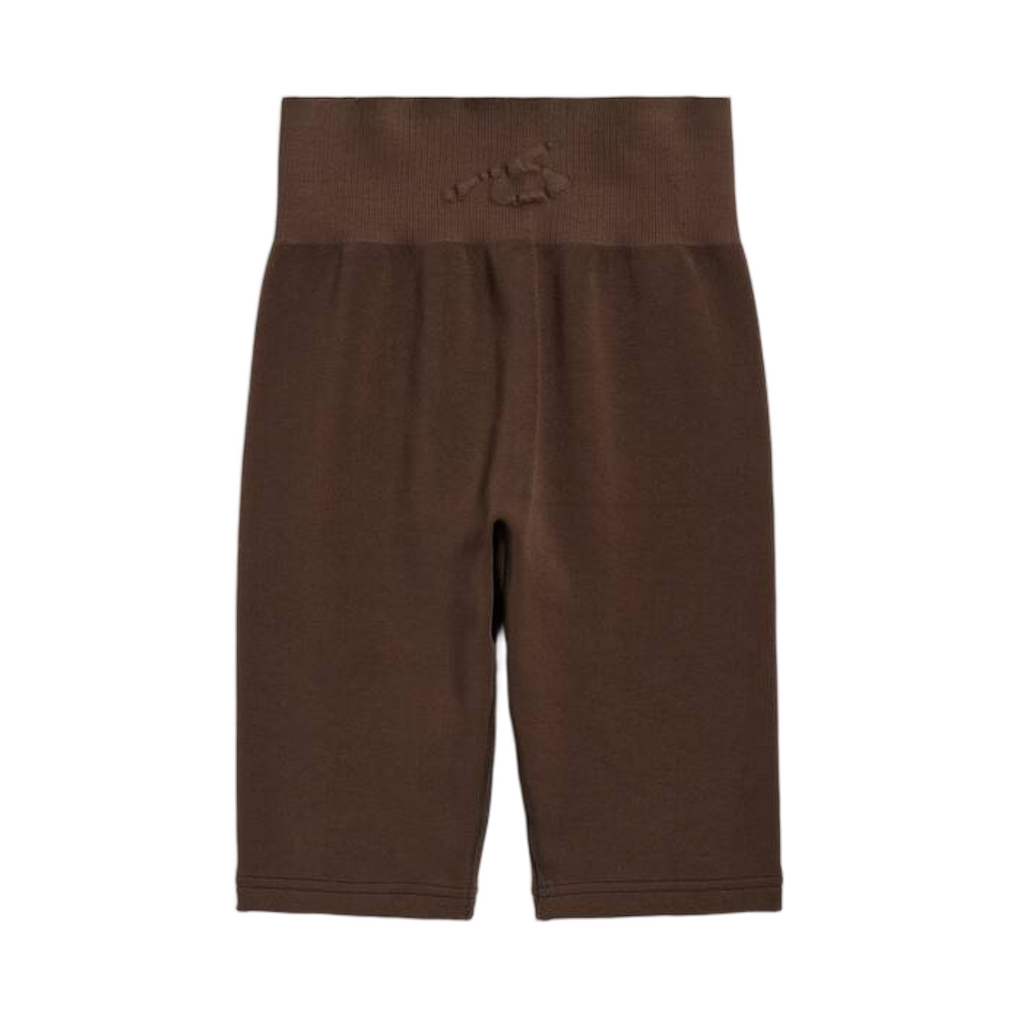 A001VSTUVN68065 (W) Balenciaga Techwear Seamless Cycling Shorts Moka