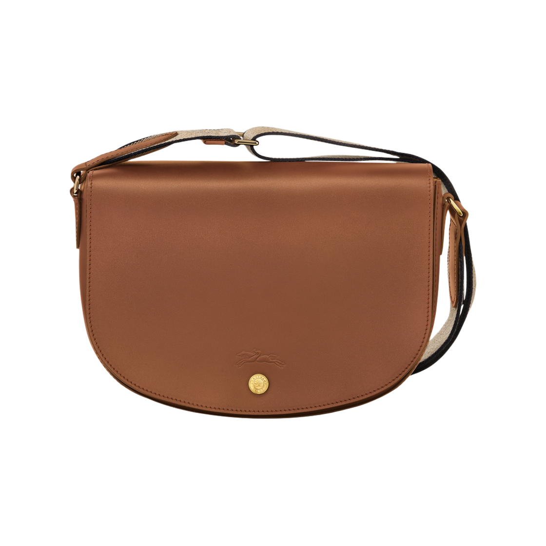 10296HFY504 Longchamp Epure M Crossbody Bag Cognac