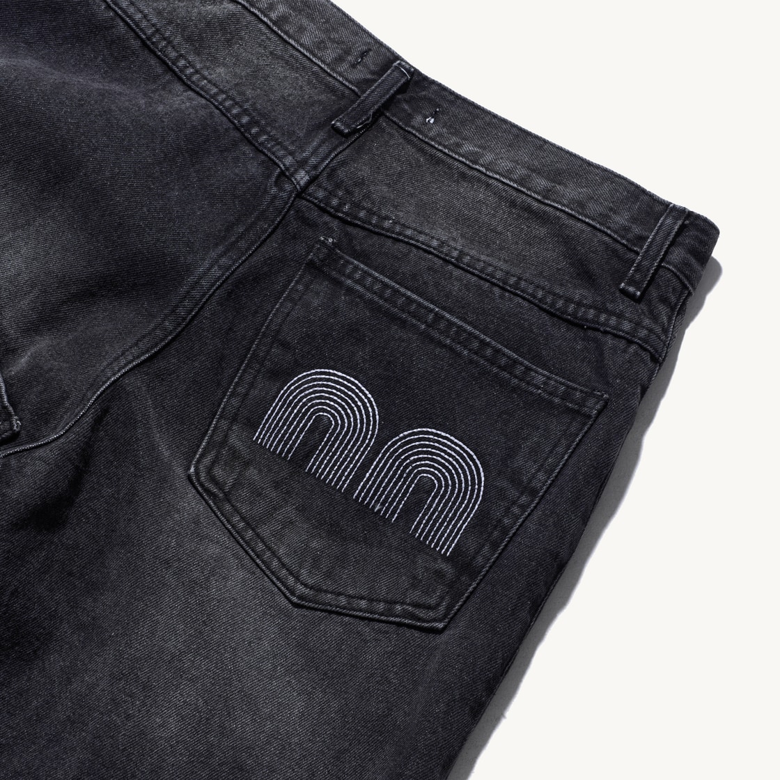 낫뉴 멀티 포켓 데님 워시드 블랙(Not New Multi Pocket Denim Washed Black) - 4