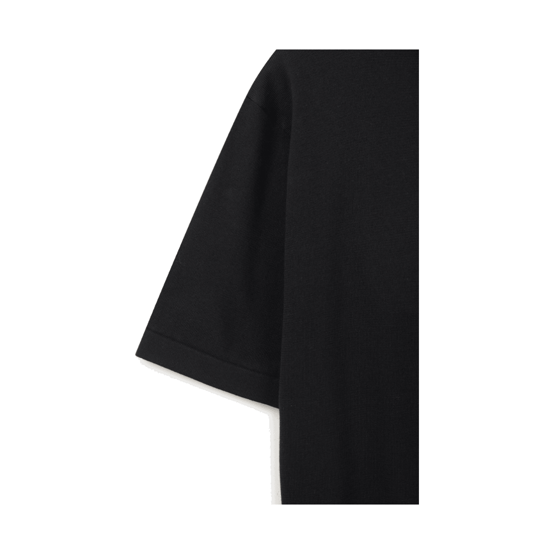 24/7 수피마 코튼 칼라 하프 니트 블랙(24/7 Series Supima Cotton Collar H/S Knit Black) - 4